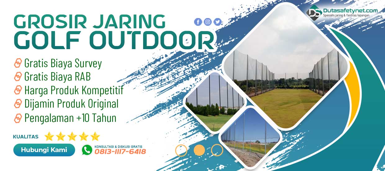 baner jaring lapangan golf outdoor